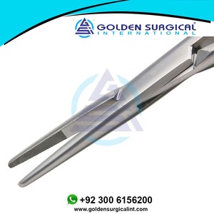 Portaagujas Wangensteen de 300 mm, Carburo de Tungsteno, Mandíbula Larga, Paso de Serrado de 0.5 mm para Sutura Tamaño 5 a 4/0 - Product Image 6