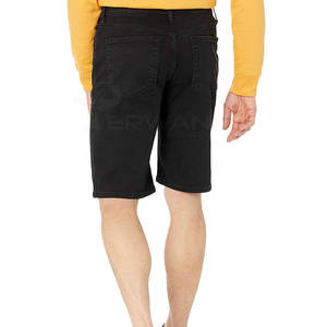 กางเกงยีนส์ขาสั้นของผู้ชายใส่สบายผ้าฝ้าย100% สไตล์สตรีทสูงน้ำหนักเบา - Product Image 3