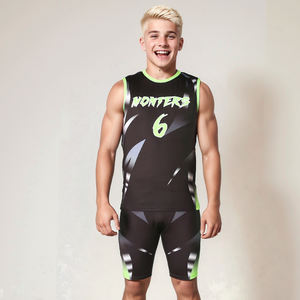 Precio bajo Unisex 7V7 Conjunto de uniformes Nombre y números del equipo personalizado Ropa de equipo impresa transpirable - Product Image 3