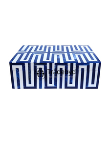 Tradebyd Boîte à bijoux de luxe artisanale de qualité supérieure avec décor élégant en os incrusté de vadrouille Organisateur de qualité supérieure pour le rangement des bijoux - Product Image 4