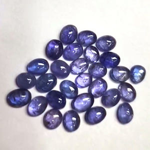342 piezas de tanzanita Natural 7x5mm 9x7mm 11x9mm ovalada 4mm 5mm 7mm 9mm cabujón redondo 626 Cts lote Iroc ventas cabina de piedras preciosas sueltas - Product Image 4
