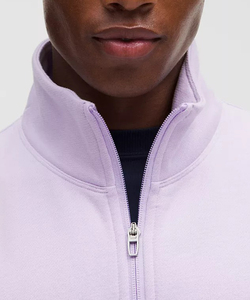 สเวตเชิ้ตคอกลมมีซิปสำหรับผู้ชายเสื้อสเวตเชิ้ตสำหรับผู้ชายเสื้อสเวตเตอร์แขนยาวแบบทันสมัยระบายอากาศได้ดี - Product Image 3