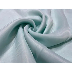 2024 Factory New 100% Polyester Organza Fabric Plain Woven Knitted Twill Style for Dress & Garment <b>Dyeing</b> For Export - Product Image 6