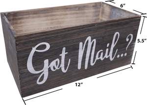 Boîte aux lettres pour courrier, organisateur de courrier de ferme, plateau organisateur de courrier, accessoires de bureau, organisateur de bureau, décor de boîtes à lettres - Product Image 5