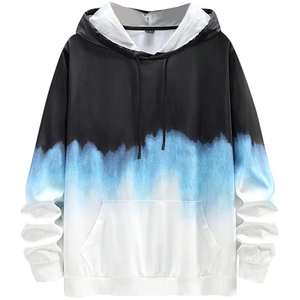 Sudadera de manga larga de moda para hombre Sudadera con capucha impresa en 3D con bordado hecho de poliéster/algodón para primavera - Product Image 5