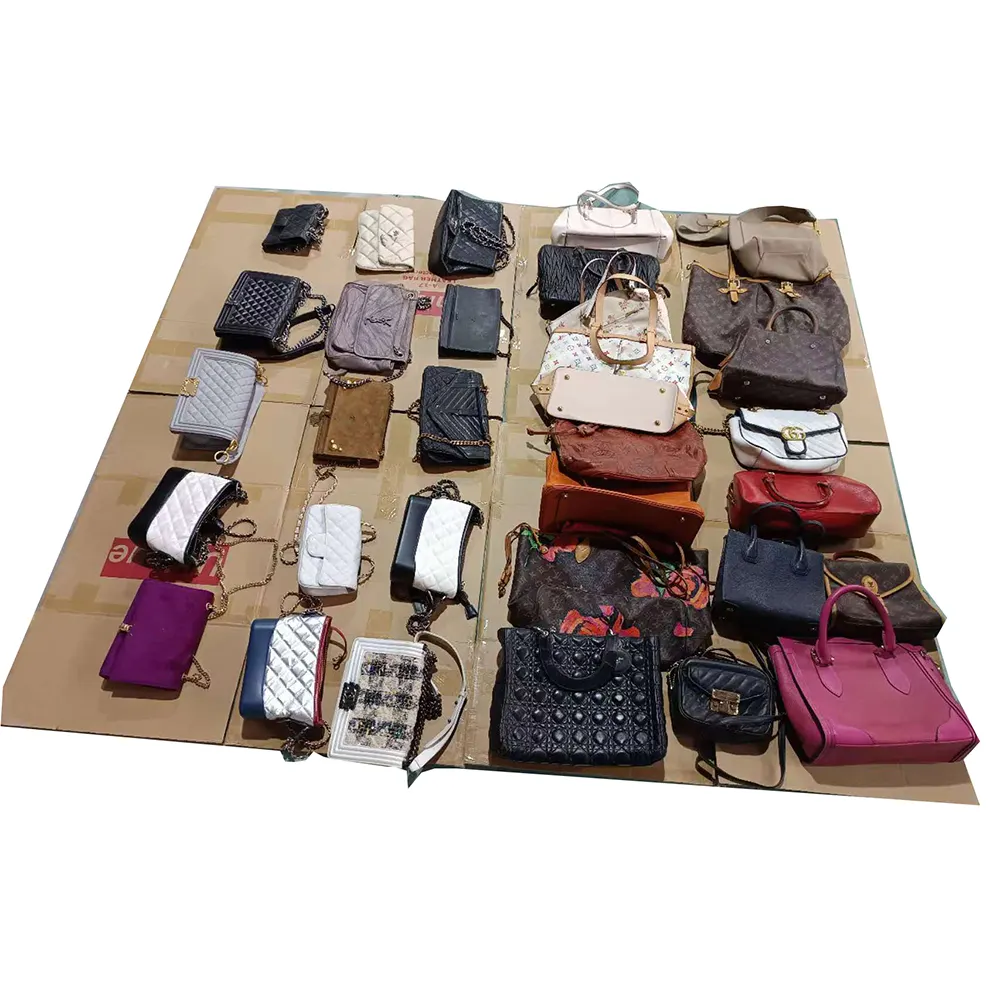 Bags Bale Second Hand Used Branded Wholesale Ladies Handbags Laptop Leather Premium original direct supplier