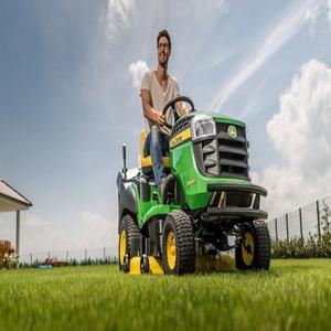 Compre precio al por mayor disponible para el cortacésped John Deeere X167R Compre calidad premium con caja de césped y entrega rápida ahora en stock - Product Image 2