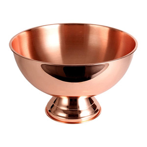 2025 Decorative Round Antique Stainless Steel Ice Bucket Manufacturer and Exporter Customized Metal <b>Champagne</b> Ice Bucket - Product Image 1