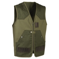 Popüler hayvan avcılık oyunu düz renk yelek Unisex kartuş cep Majestic açık orman avcılık yelek