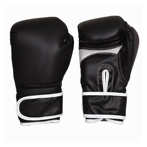 Guantes de boxeo profesionales de PU con logotipo personalizado de alta calidad, MOQ bajo, precio razonable para adultos, hechos de cuero, 2025 - Product Image 1