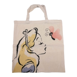 กระเป๋าพิมพ์ลายคอตตอนพร้อมโลโก้ผ้ารีไซเคิลสีชมพูสีขาวผ้าไหมสีฟ้าออกแบบได้ตามต้องการพื้นผิวเป็นชิ้น - Product Image 6