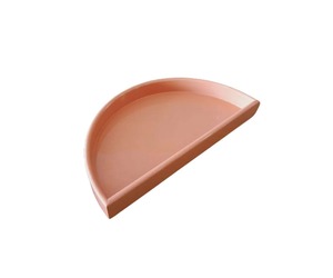 ถาดเสิร์ฟไม้ไผ่ทรงสี่เหลี่ยมผืนผ้าเคลือบสีตามสั่ง OEM สไตล์โบฮีเมียนรักษ์โลก ตกแต่งขอบหยักลายพระจันทร์ สำหรับวางกลางโต๊ะ - Product Image 3