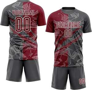 ชุดกีฬาสำหรับโรงเรียนชุดเล่นฟุตบอลชุดเต็มตัวเทคนิคการระเหิด - Product Image 5