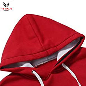 เสื้อฮู้ดมีซิปสำหรับผู้ชายผ้าฝ้ายโพลีเอสเตอร์บุขนแกะมีฮู้ดฤดูหนาวขายดีดีไซน์แบบลายพื้น - Product Image 4