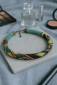 Collier ras du cou en cristal de perles Sodalite 8mm fait main bijoux artisanaux en pierre Sodalite naturelle - Product Image 4