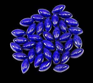 Pierre précieuse en vrac de cabochon d'agate de mousse verte naturelle! Pierre précieuse polie de cabochon d'agate de mousse pour la fabrication de bijoux - Product Image 1