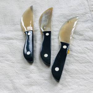 Ensemble de couteaux en corne, couverts de haute qualité, vaisselle, ustensiles, logo personnalisé, nouvel article, fabriqué par VITRAPRO - Product Image 5