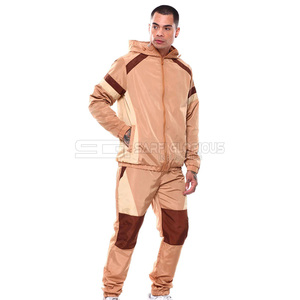 Men's Hooded Breathable Cotton Tracksuits Set <b>Zip</b>-<b>Up</b> Sublimation Plus Size Winter Printed Two Piece - Product Image 3