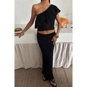 Conjunto de Crochet de 2 Piezas Nadia 9866 con Detalle de Volantes - Product Image 6