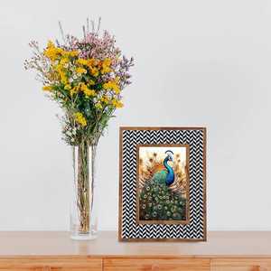 Resin inlay photo <b>frame</b> Geometric Tile Photo <b>Frame</b> - Product Image 1