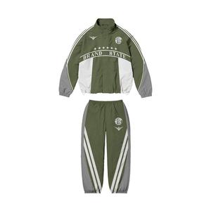 Chándal personalizado para hombre, conjunto cortavientos de nailon, chaqueta deportiva, chándal con cremallera, rompevientos, chándales de Color negro para hombre - Product Image 4