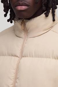 Vestes d'hiver décontractées pour hommes personnalisées OEM Manteau bouffant à capuche chaud Fermeture éclair Tissu en polyester Imprimé personnalisé Doudoune pour hommes - Product Image 3