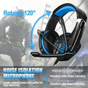 <span class=keywords><strong>Casque</strong></span> de jeu G9000 <span class=keywords><strong>Pro</strong></span> à réduction de bruit avec micro, son surround 7.1, pour <span class=keywords><strong>PS4</strong></span>, USB, Audifonos, vente chaude - Product Image 5
