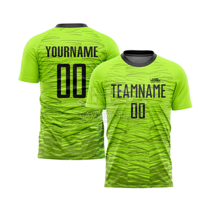 Uniformes de Fútbol Personalizados para Niños 2026, Camisetas de Manga Larga de Poliéster con Nuevo Diseño de Logotipo, Conjunto Verde con Pantalones Cortos para Deportes - Product Image 6