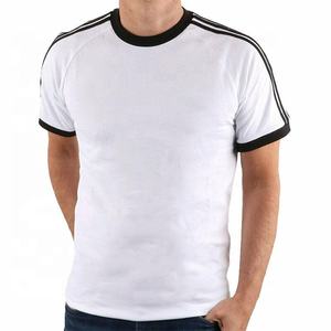 Camiseta deportiva de entrenamiento para hombre de alta calidad, camiseta de media manga, diseño de logotipo de Color personalizable, cómoda y elástica - Product Image 1