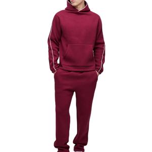 Survêtement Streetwear pour hommes Quickdry 100% coton Survêtement Logo personnalisé Course à pied Ensemble de jogging extérieur Léger 2026 - Product Image 1