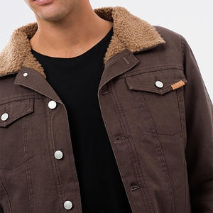 Veste en jean tendance, meilleur produit, pour vêtements pour hommes, texture lisse respirante, confortable à porter, veste pour hommes - Product Image 4