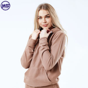 Hot Selling Comfortable Fitness Wear 2025 Customized Pullover Hoodie High Quality <b>Women</b> Tracksuits On Sale Now - Product Image 3