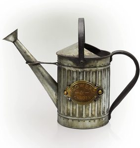 Arrosoir en métal galvanisé de haute qualité sans rouille outils de décoration de jardin Supplie personnaliser la conception de couleur exportateur indien - Product Image 4