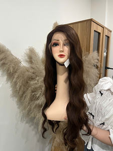 Perruque Full Lace-28 " - Natural Wavy-Couleur personnalisée-Top produit avec prix de gros-Extension de cheveux des cheveux du Vietnam - Product Image 3