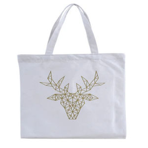 Stylish Reusable Cotton Women's Shoulder <b>Tote</b> <b>Bags</b> Custom Logo Printed <b>Canvas</b> <b>Tote</b> <b>Bag</b> - Product Image 1