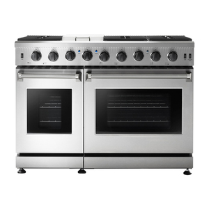 Fabrikant 48 Inch Vrijstaand Gasfornuis Met Bakplaat - Product Image 3