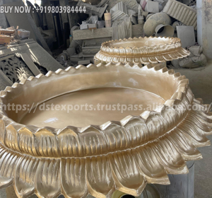 อ่างอาบน้ำฮาลดี้สำหรับงานแต่งงานของอินเดียชุดอ่างอาบน้ำสำหรับคู่ Pithi/haldi ที่ทนทานส่งออกคุณภาพแบบดั้งเดิม - Product Image 5