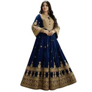 Robe afghane traditionnelle pour femmes, style robe afghane culturelle, grande taille, respirante, de haute qualité, robe maxi afghane, robe de fantaisie - Product Image 1