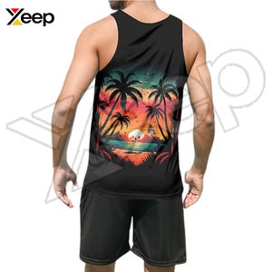 เสื้อกล้ามออกกำลังกายผู้ชาย ผลิตจากวัสดุคุณภาพดี ระบายอากาศได้ดี ดีไซน์ล่าสุด ราคาขายส่ง - Product Image 6