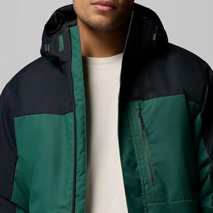 Vestes pour hommes de haute qualité avec fermeture éclair, manches longues, logo personnalisé, couleur et design, prix de gros, service OEM avec capuche - Product Image 4