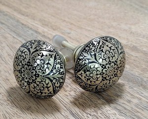 Newest <b>gold</b> & black dresser knob <b>pull</b> cabinet for home dresser door cabinet furniture decorative kitchen wardrobe handle knobs - Product Image 2