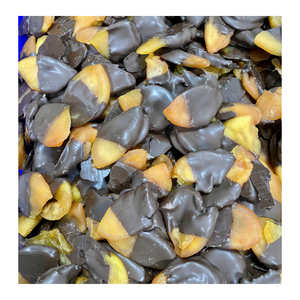 มะม่วงอบแห้งเคลือบช็อกโกแลต รสหวานหนึบหนับ ขนมผลไม้เมืองร้อนที่มีรูปลักษณ์สวยงาม - Product Image 1