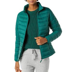 Chaqueta acolchada con aislamiento ligero con cierre de cremallera, informal, acogedora, elegante, a la moda, transpirable, para mujer - Product Image 6