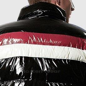 Veste matelassée imperméable pour homme sur mesure en gros, dernier design, fermeture éclair, respirante, unie, teinte unie - Product Image 5