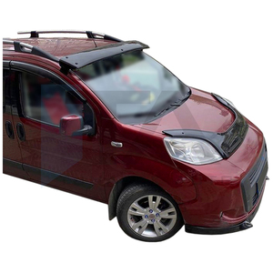 คุณภาพสูงทนทานสีดำพลาสติก ABS ที่บังแดดกระจกหน้ารถป้องกันสำหรับนีโม 2007 2016 - Product Image 1