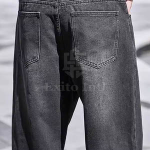 Jeans baggy pour hommes grandes tailles, pantalons pour usage extérieur, vêtements de sport pour hommes, jeans 100% coton - Product Image 5
