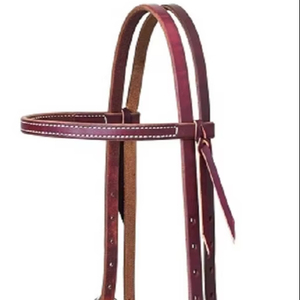 Nouvelle arrivée, selle western en cuir véritable, ensemble de bride pour cheval, tête de cheval et licols pour l'équitation - Product Image 1