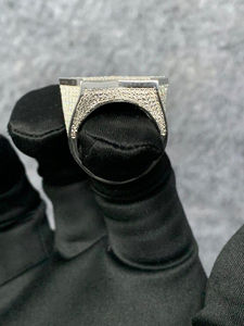 Anillo de lujo para hombre de 10K 18K de oro Hip Hop Trend VVS Lab Grown Full Diamond Star Shape Sterling Silver IGI Certified Costume Fingers - Product Image 5