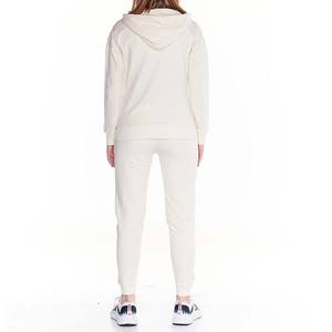 Conjunto Deportivo 2 en 1 de Alta Calidad, Impreso, 100% Algodón, Transpirable, con Cierre, para Mujer, Sudadera con Capucha y Pantalones Deportivos para Invierno - Product Image 3