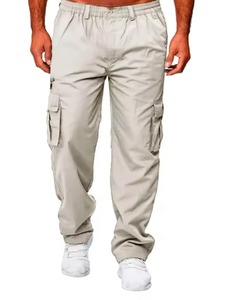 Jogger léger d'entraînement de haute qualité Collection d'été en coton biologique 100% Pantalons pour hommes Pantalons cargo de qualité supérieure - Product Image 3